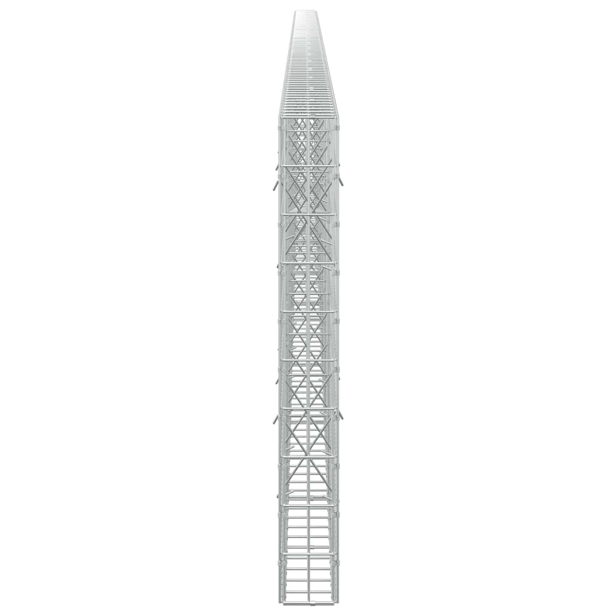 Γκαμπιόν με σύρμα 5 mm και πλέγμα 5x10 cm 900x10x100 εκ - Pakobazaar
