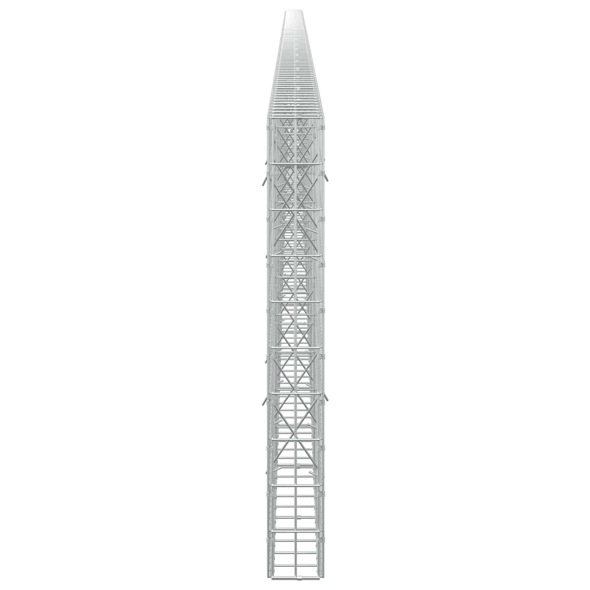 Γκαμπιόν με σύρμα 5 mm και πλέγμα 5x10 cm 1050x10x100 εκ.