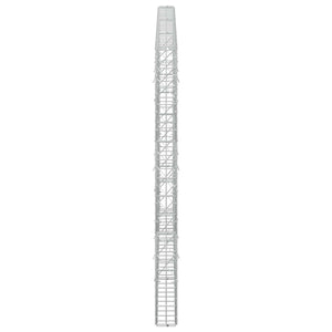 Γκαμπιόν με σύρμα 5 mm και πλέγμα 5x10 cm 300x10x150 εκ - Pakobazaar