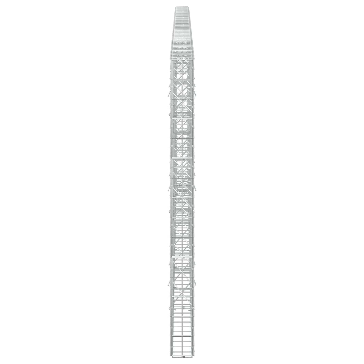 Γκαμπιόν με σύρμα 5 mm και πλέγμα 5x10 cm 600x10x150 εκ - Pakobazaar