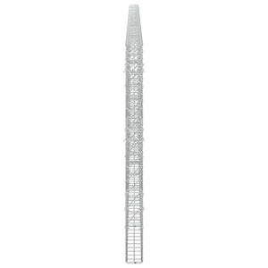 Γκαμπιόν με σύρμα 5 mm και πλέγμα 5x10 cm 700x10x150 εκ. - Pakobazaar