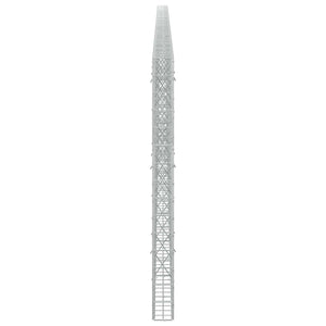 Γκαμπιόν με σύρμα 5 mm και πλέγμα 5x10 cm 800x10x150 εκ - Pakobazaar
