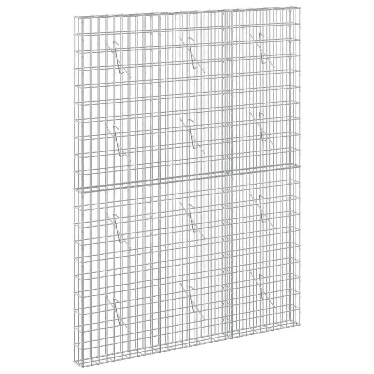 Γκαμπιόν με σύρμα 5 mm και πλέγμα 5x10 cm 150x10x200 εκ