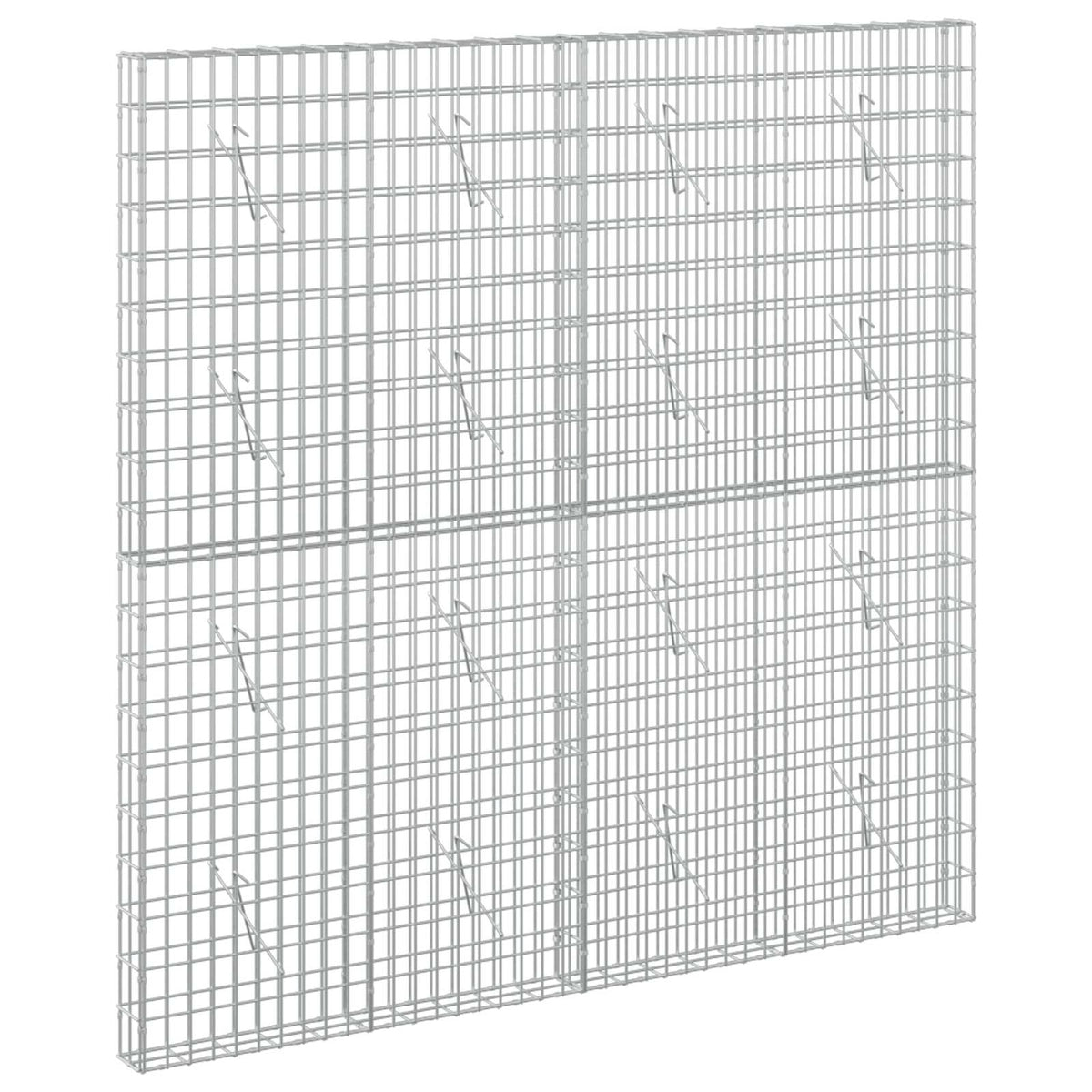 Γκαμπιόν με σύρμα 5 mm και πλέγμα 5x10 cm 200x10x200 εκ - Pakobazaar