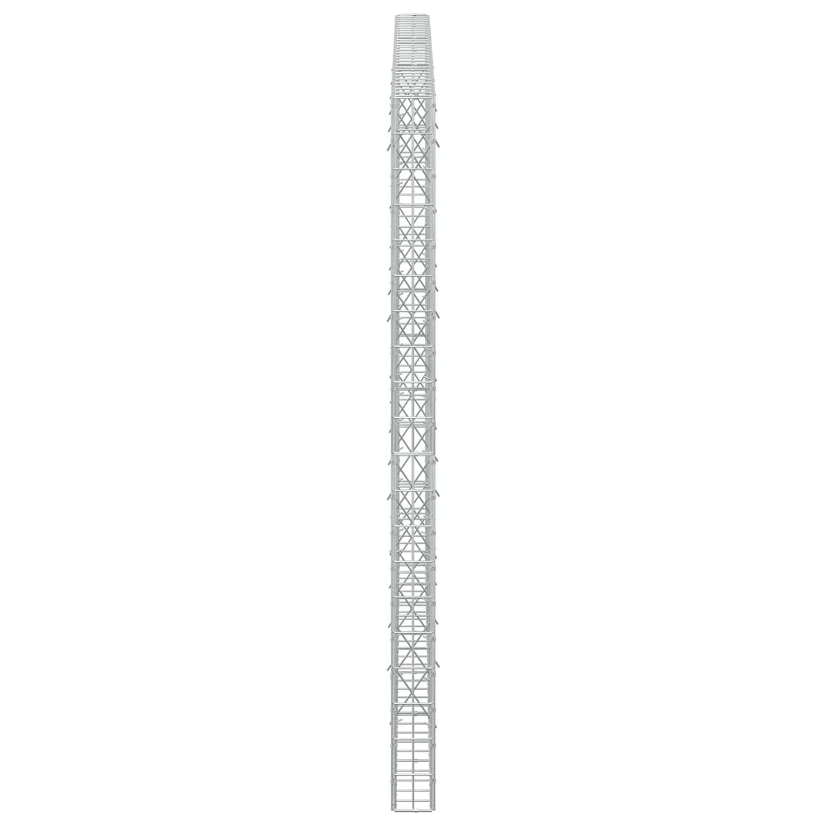 Γκαμπιόν με σύρμα 5 mm και πλέγμα 5x10 cm 300x10x200 εκ