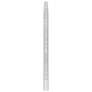 Γκαμπιόν με σύρμα 5 mm και πλέγμα 5x10 cm 350x10x200 εκ. - Pakobazaar