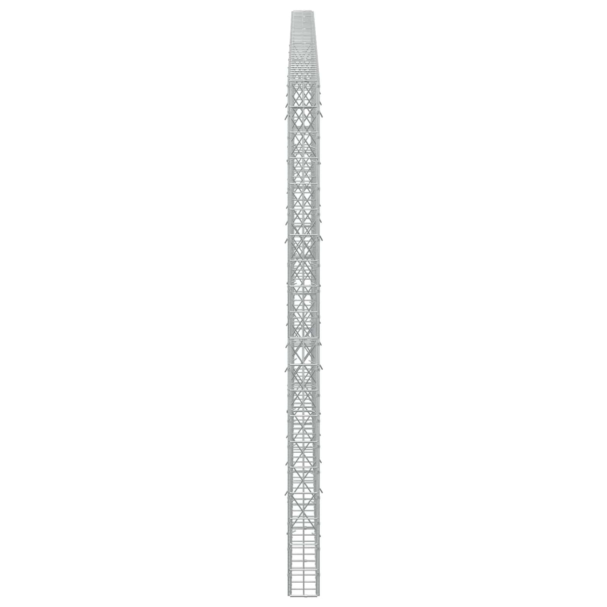 Γκαμπιόν με σύρμα 5 mm και πλέγμα 5x10 cm 450x10x200 εκ - Pakobazaar