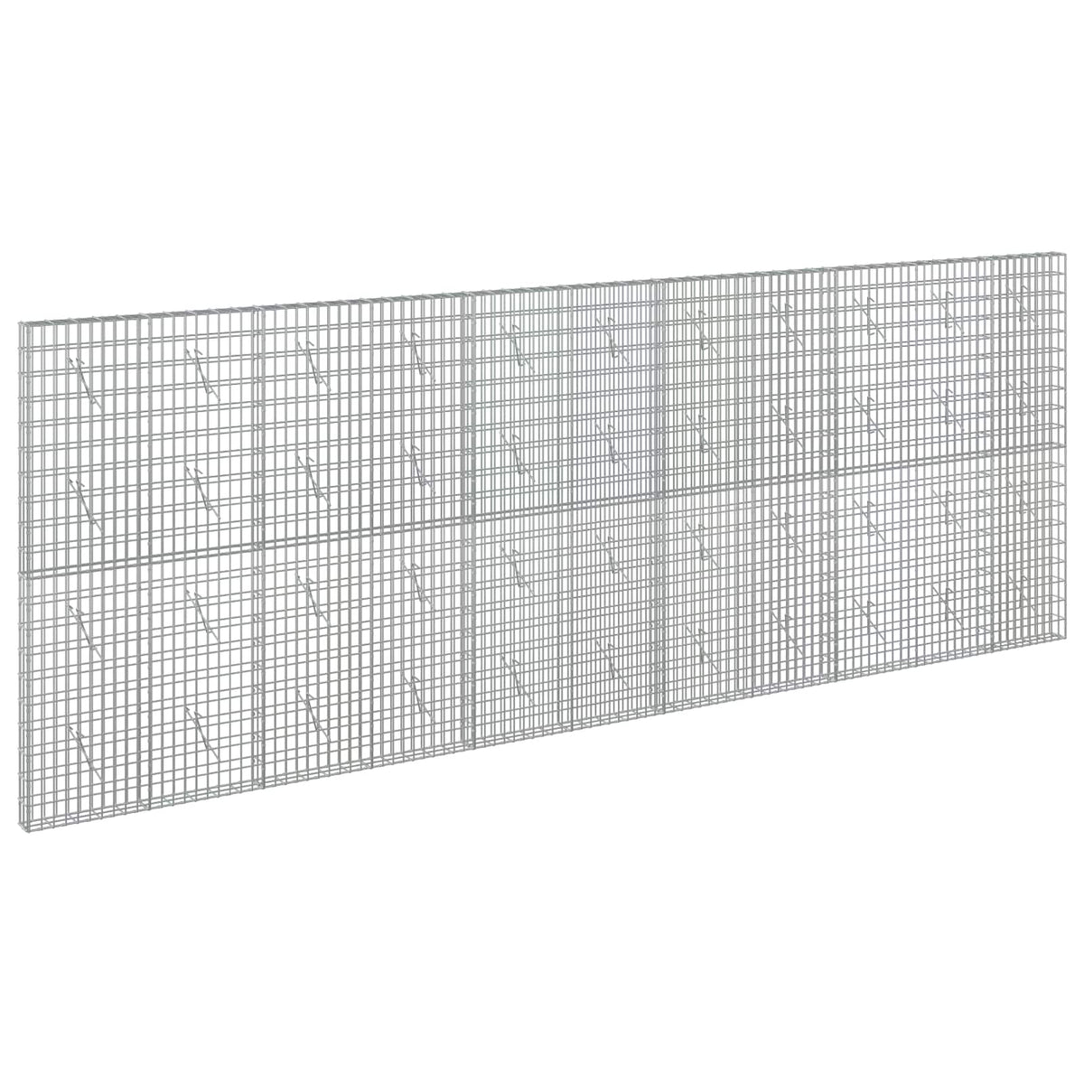Γκαμπιόν με σύρμα 5 mm και πλέγμα 5x10 cm 550x10x200 εκ - Pakobazaar