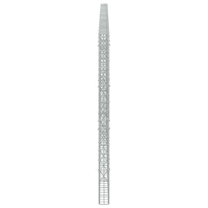 Γκαμπιόν με σύρμα 5 mm και πλέγμα 5x10 cm 550x10x200 εκ - Pakobazaar