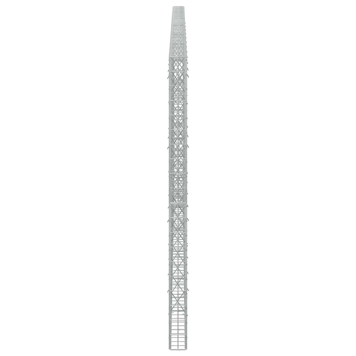 Γκαμπιόν με σύρμα 5 mm και πλέγμα 5x10 cm 600x10x200 εκ