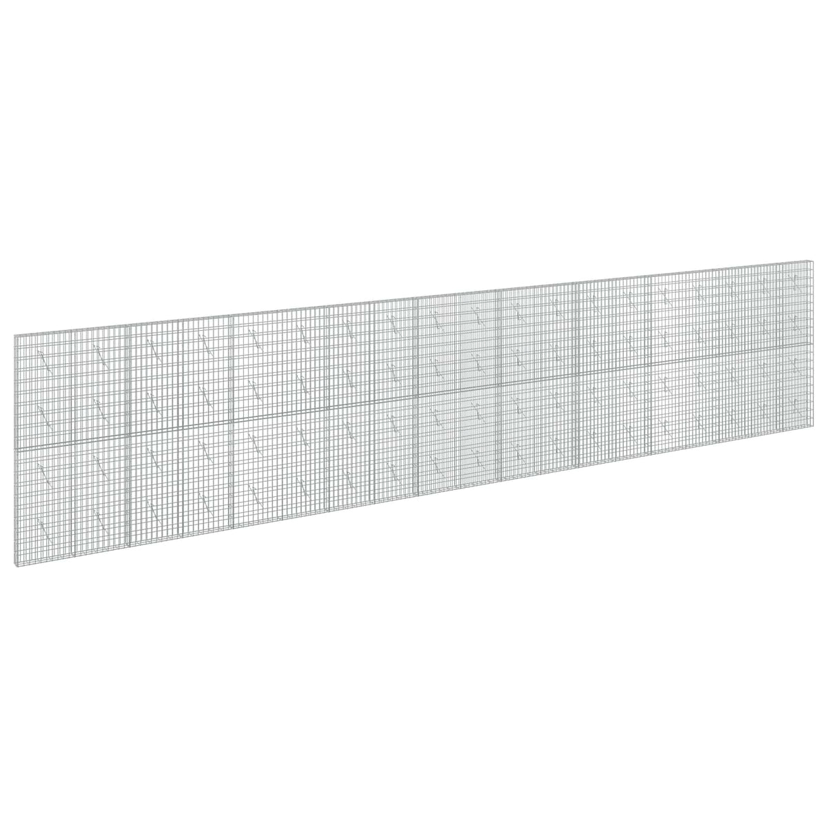 Γκαμπιόν με σύρμα 5 mm και πλέγμα 5x10 cm 950x10x200 εκ - Pakobazaar