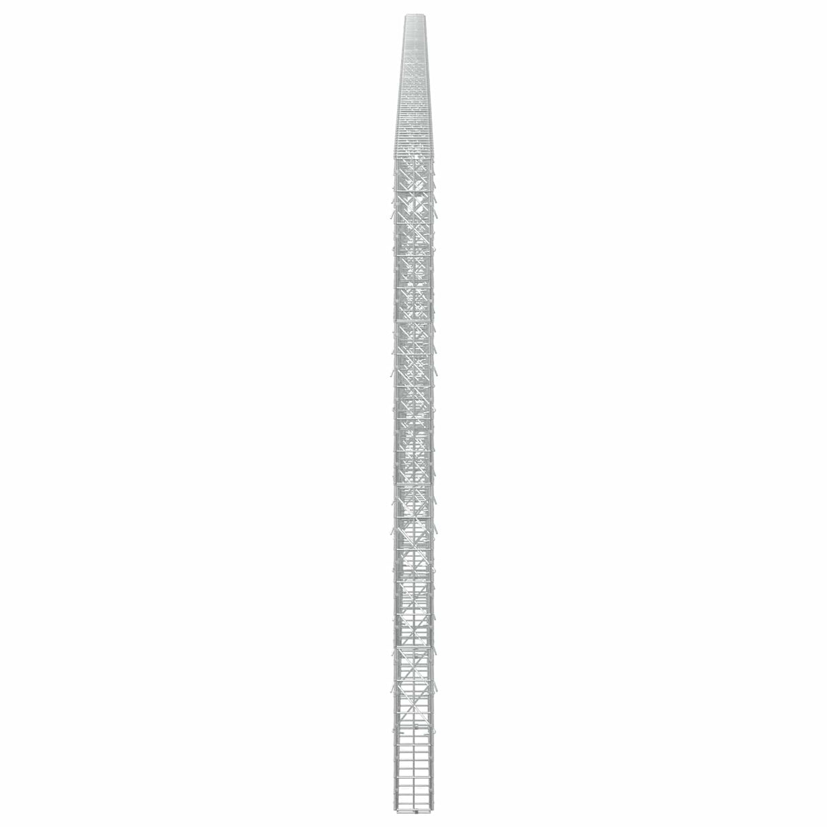 Γκαμπιόν με σύρμα 5 mm και πλέγμα 5x10 cm 1000x10x200 εκ - Pakobazaar