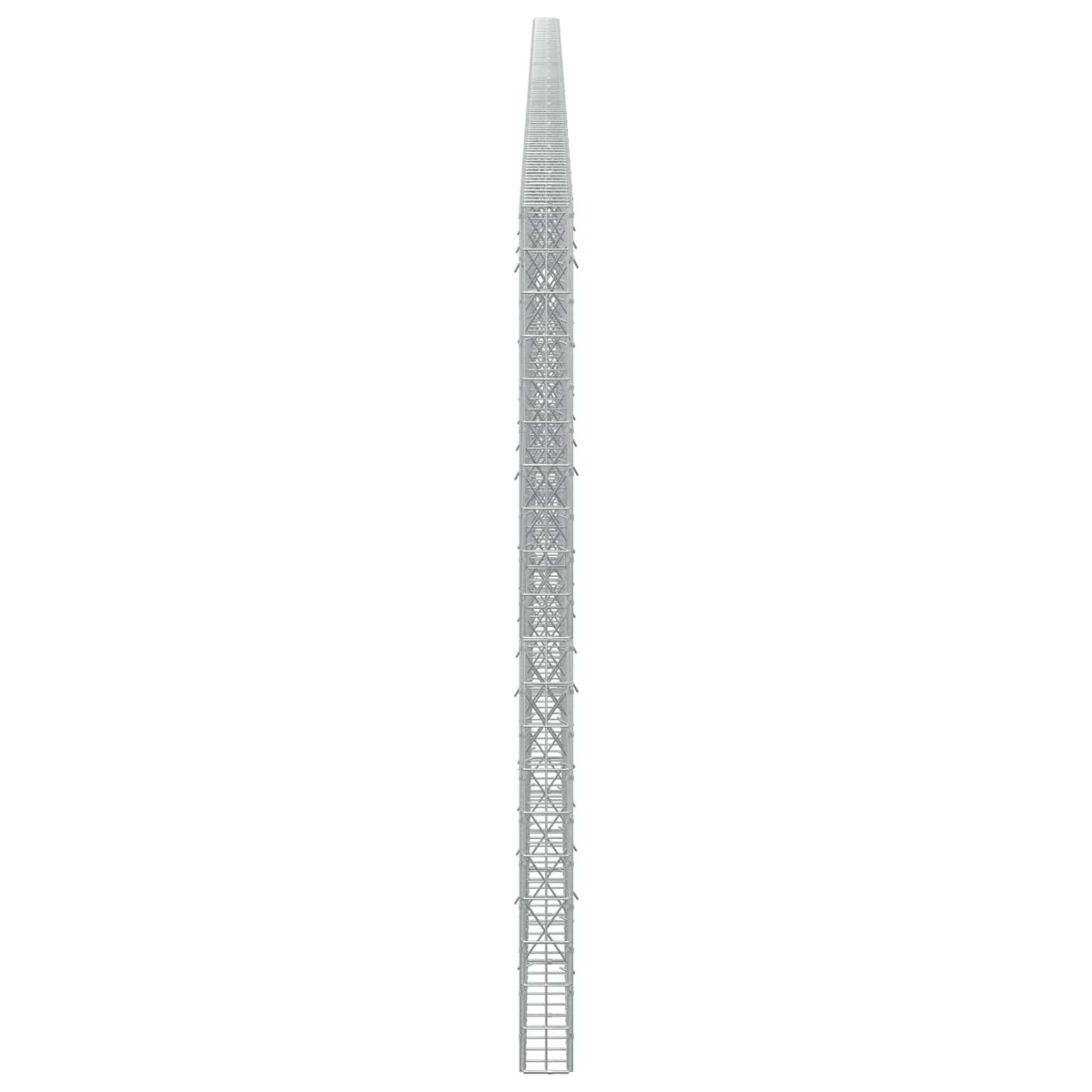 Γκαμπιόν με σύρμα 5 mm και πλέγμα 5x10 cm 1100x10x200 εκ - Pakobazaar