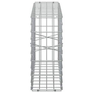 Γκαμπιόν με σύρμα 5 mm και πλέγμα 5x10 cm 100x20x50 εκ - Pakobazaar