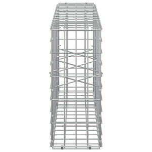 Γκαμπιόν με σύρμα 5 mm και πλέγμα 5x10 cm 150x20x50 εκ - Pakobazaar