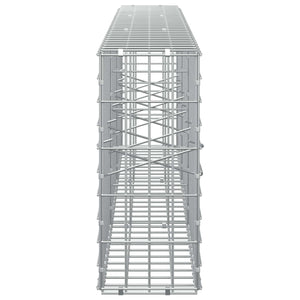 Γκαμπιόν με σύρμα 5 mm και πλέγμα 5x10 cm 300x20x50 εκ - Pakobazaar