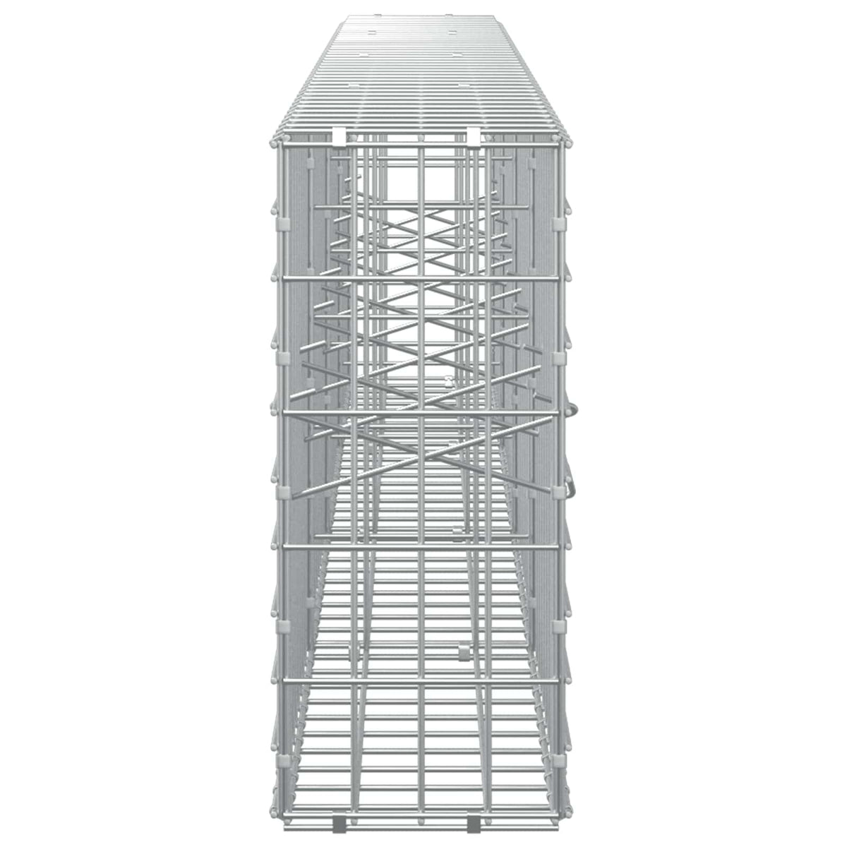 Γκαμπιόν με σύρμα 5 mm και πλέγμα 5x10 cm 400x20x50 εκ