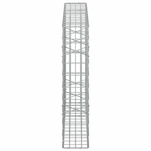 Γκαμπιόν με σύρμα 5 mm και πλέγμα 5x10 cm 150x20x100 εκ - Pakobazaar
