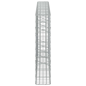 Γκαμπιόν με σύρμα 5 mm και πλέγμα 5x10 cm 250x20x100 εκ