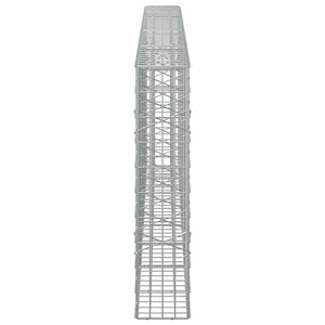 Γκαμπιόν με σύρμα 5 mm και πλέγμα 5x10 cm 400x20x100 εκ - Pakobazaar