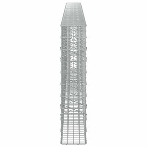 Γκαμπιόν με σύρμα 5 mm και πλέγμα 5x10 cm 600x20x100 εκ - Pakobazaar