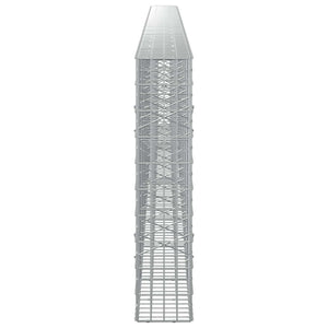 Γκαμπιόν με σύρμα 5 mm και πλέγμα 5x10 cm 900x20x100 εκ - Pakobazaar