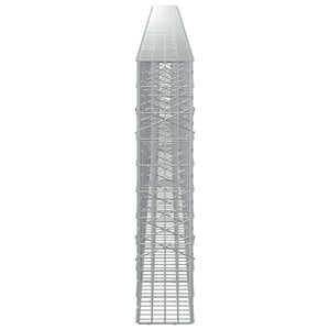 Γκαμπιόν με σύρμα 5 mm και πλέγμα 5x10 cm 1000x20x100 εκ