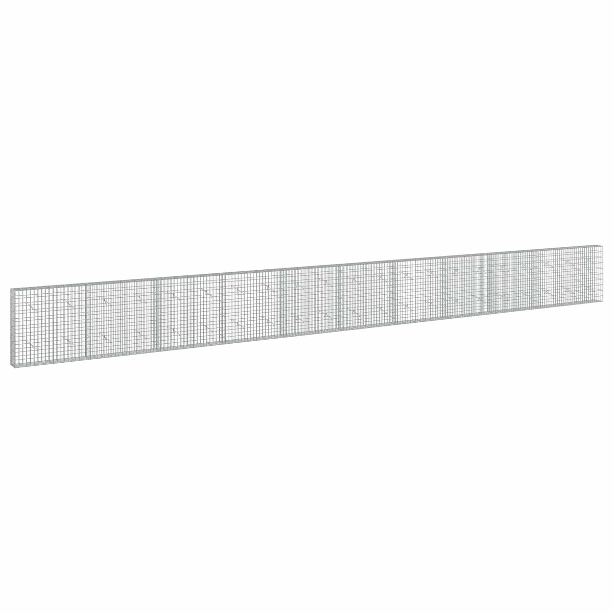 Γκαμπιόν με σύρμα 5 mm και πλέγμα 5x10 cm 1050x20x100 εκ