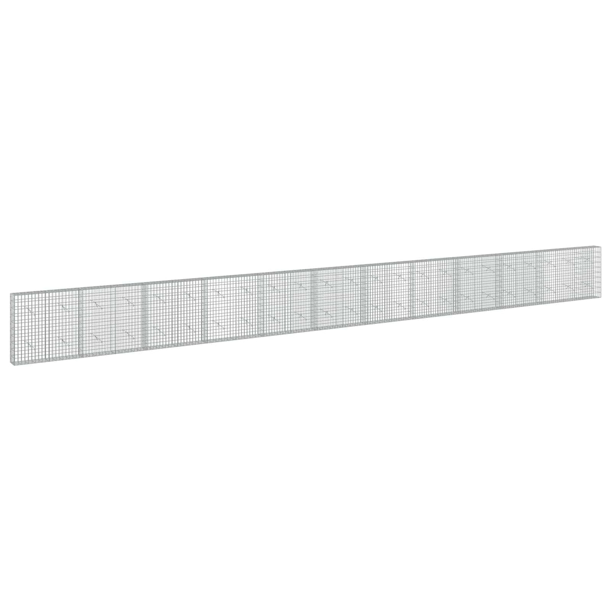 Γκαμπιόν με σύρμα 5 mm και πλέγμα 5x10 cm 1150x20x100 εκ