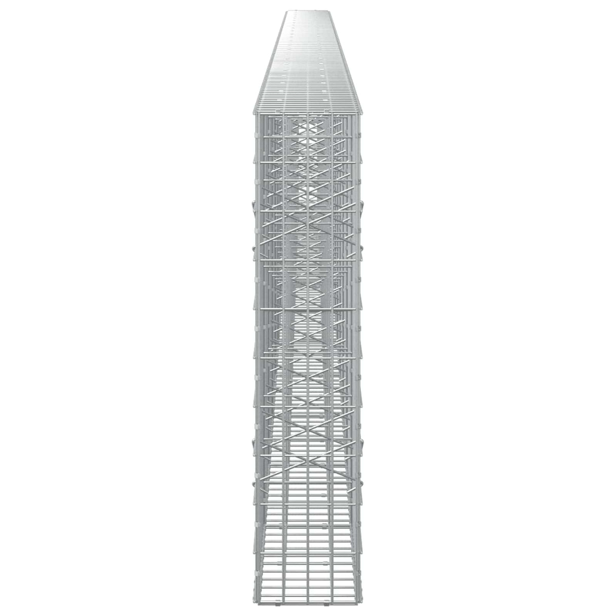 Γκαμπιόν με σύρμα 5 mm και πλέγμα 5x10 cm 1150x20x100 εκ