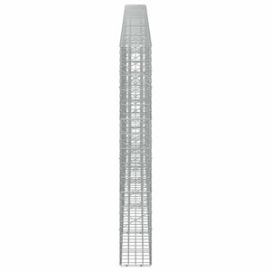 Γκαμπιόν με σύρμα 5 mm και πλέγμα 5x10 cm 500x20x150 εκ - Pakobazaar
