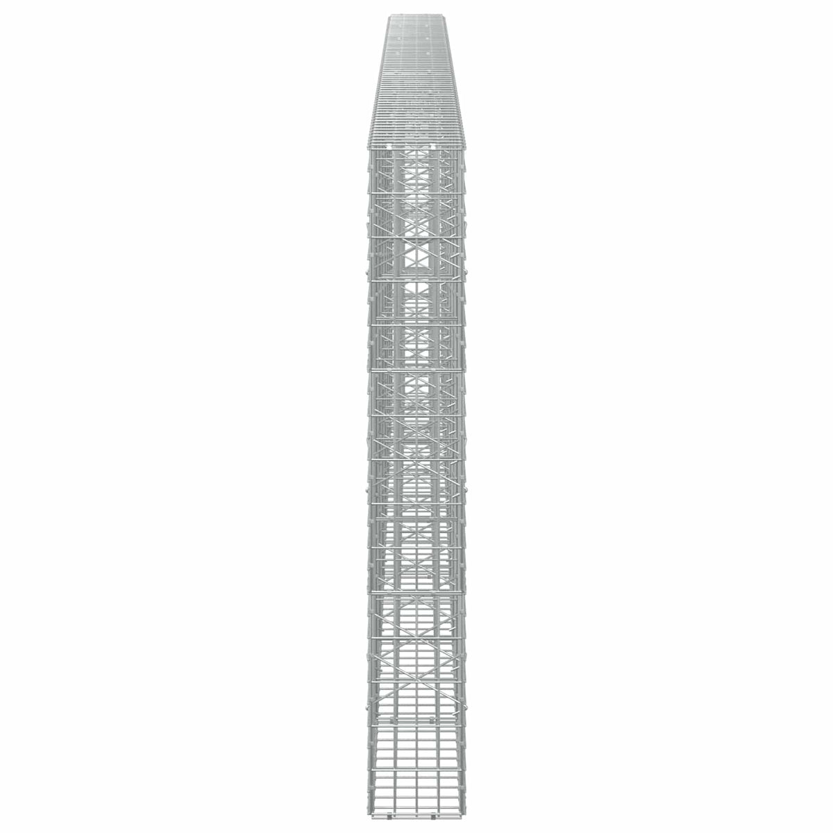 Γκαμπιόν με σύρμα 5 mm και πλέγμα 5x10 cm 700x20x150 εκ