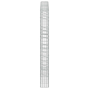 Γκαμπιόν με σύρμα 5 mm και πλέγμα 5x10 cm 200x20x200 εκ