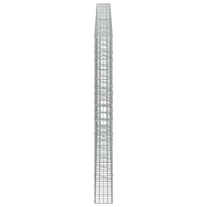 Γκαμπιόν με σύρμα 5 mm και πλέγμα 5x10 cm 450x20x200 εκ - Pakobazaar