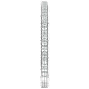 Γκαμπιόν με σύρμα 5 mm και πλέγμα 5x10 cm 500x20x200 εκ - Pakobazaar