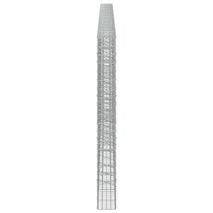 Γκαμπιόν με σύρμα 5 mm και πλέγμα 5x10 cm 750x20x200 εκ - Pakobazaar