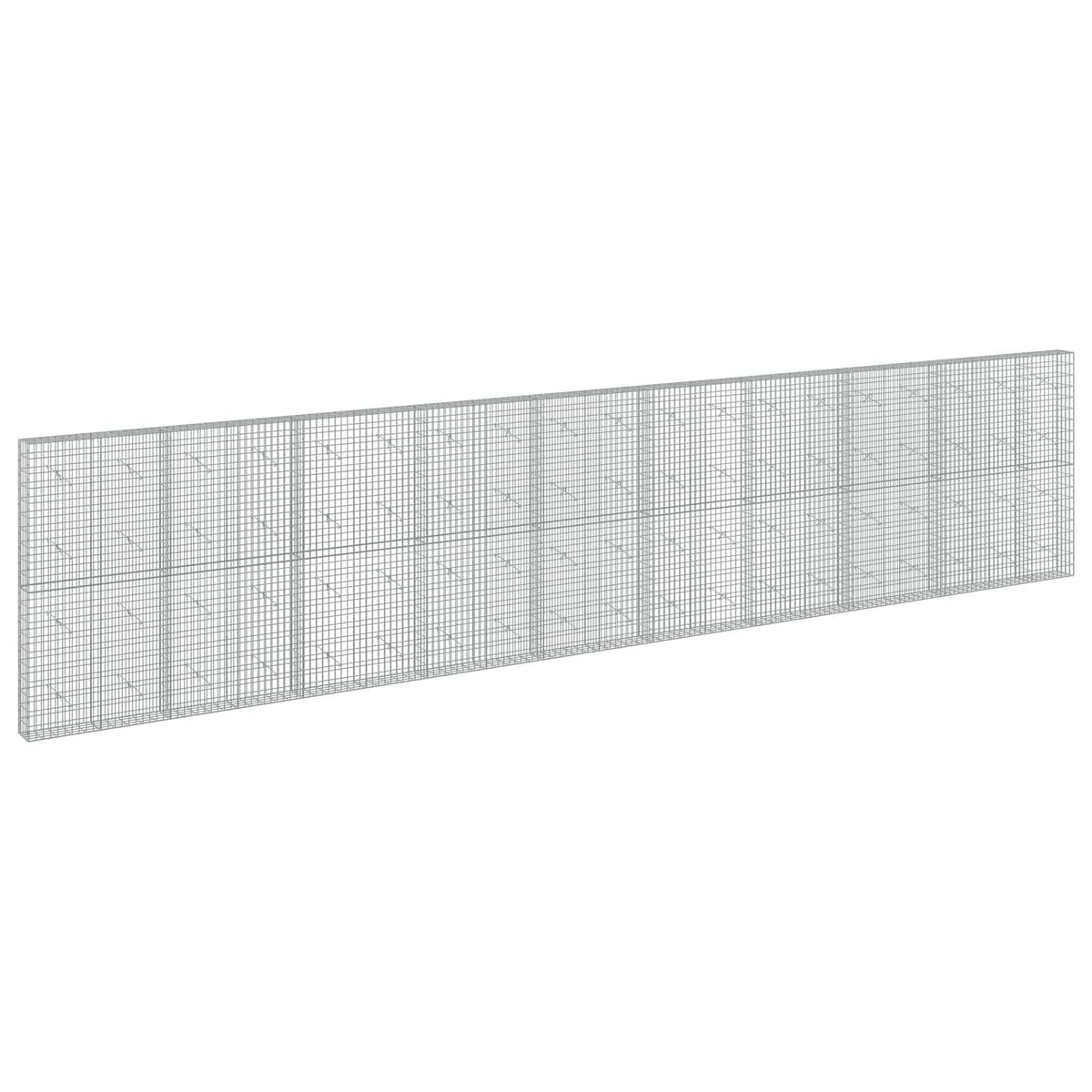Γκαμπιόν με σύρμα 5 mm και πλέγμα 5x10 cm 950x20x200 εκ - Pakobazaar