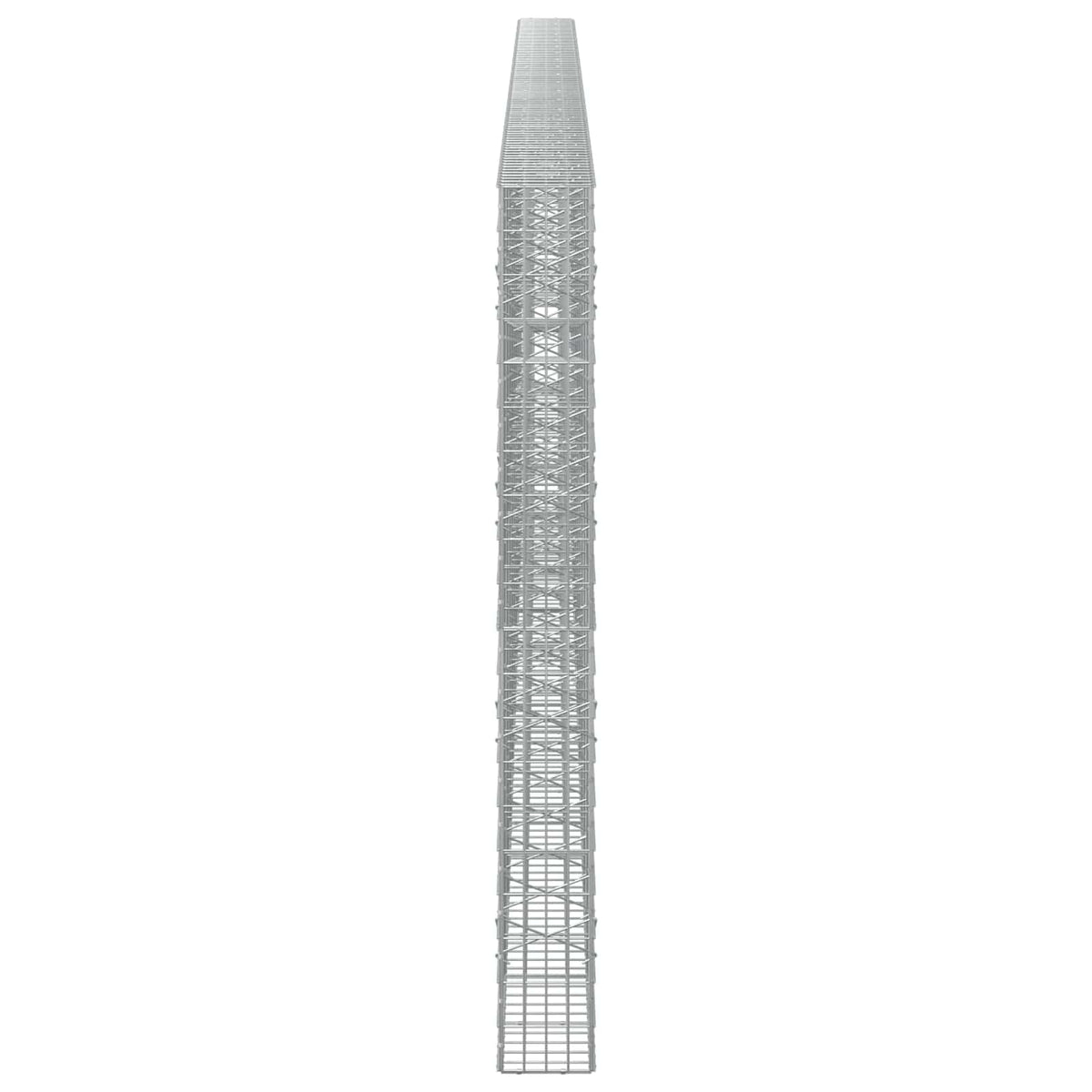 Γκαμπιόν με σύρμα 5 mm και πλέγμα 5x10 cm 950x20x200 εκ - Pakobazaar