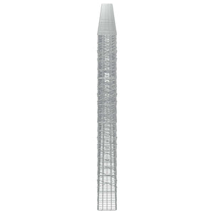 Γκαμπιόν με σύρμα 5 mm και πλέγμα 5x10 cm 1050x20x200 εκ - Pakobazaar