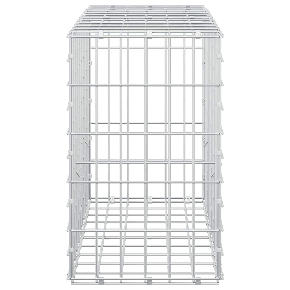 Γκαμπιόν με σύρμα 5 mm και πλέγμα 5x10 cm 100x30x50 εκ - Pakobazaar