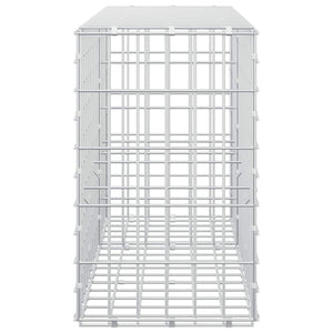Γκαμπιόν με σύρμα 5 mm και πλέγμα 5x10 cm 150x30x50 εκ - Pakobazaar
