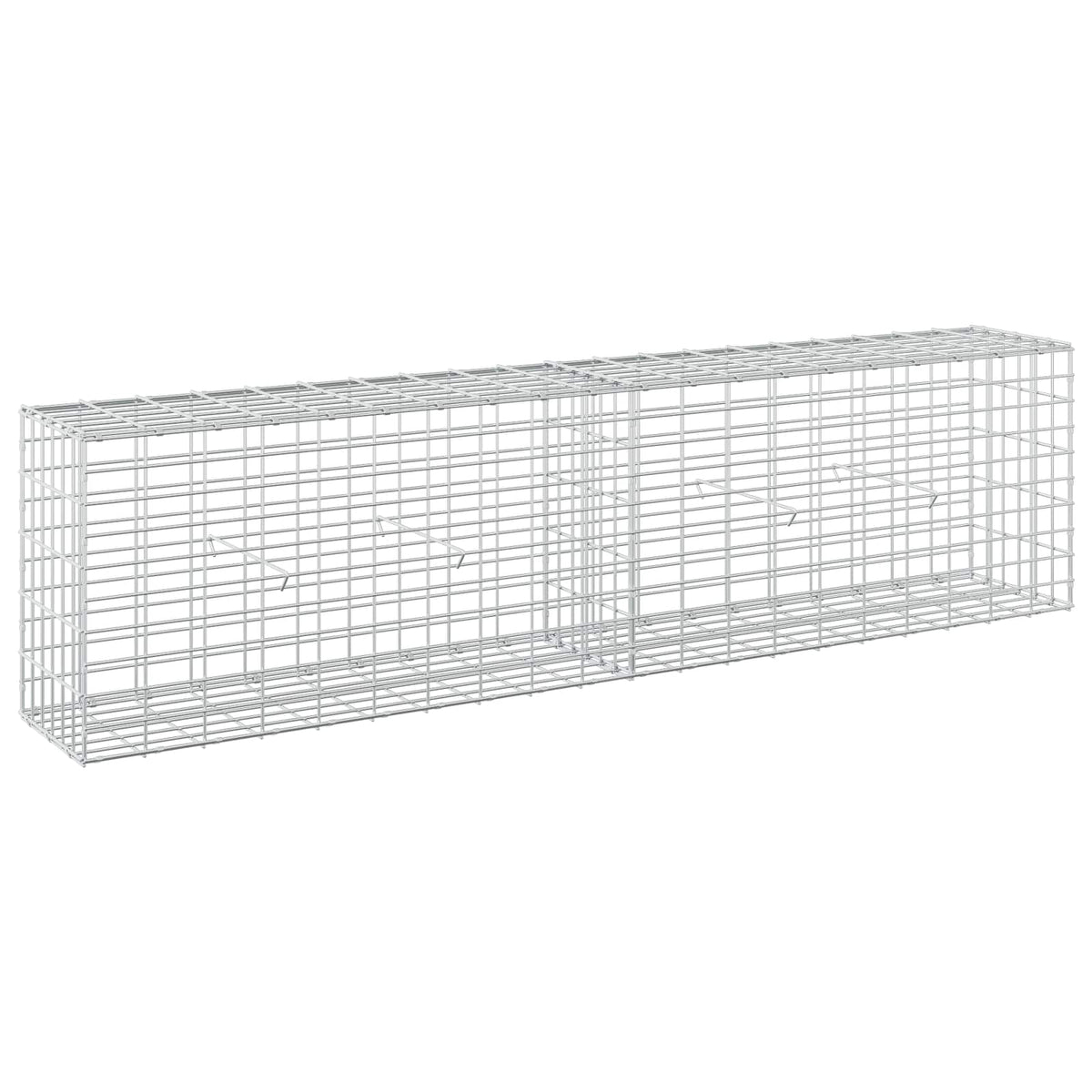 Γκαμπιόν με σύρμα 5 mm και πλέγμα 5x10 cm 200x30x50 εκ