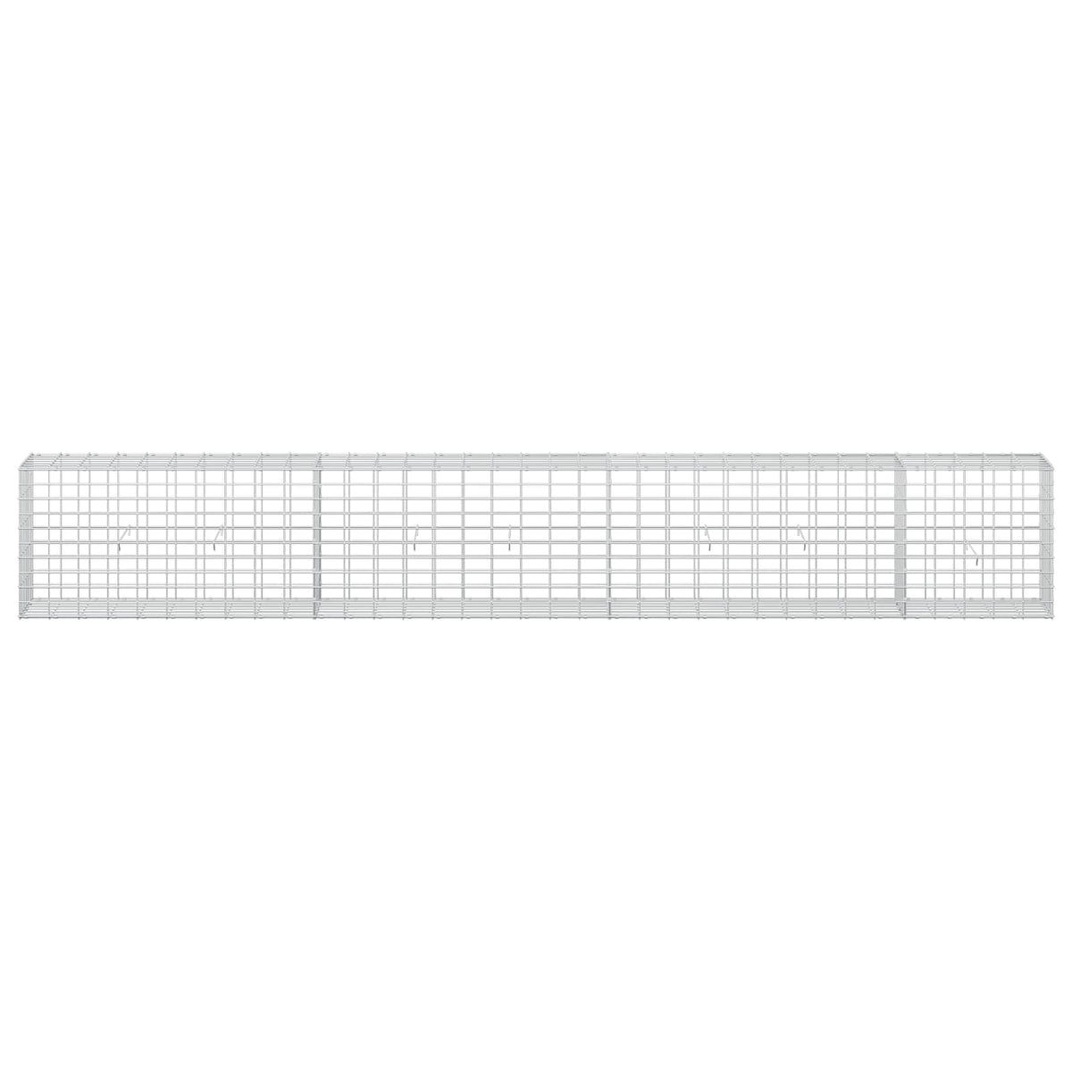 Γκαμπιόν με σύρμα 5 mm και πλέγμα 5x10 cm 350x30x50 εκ - Pakobazaar