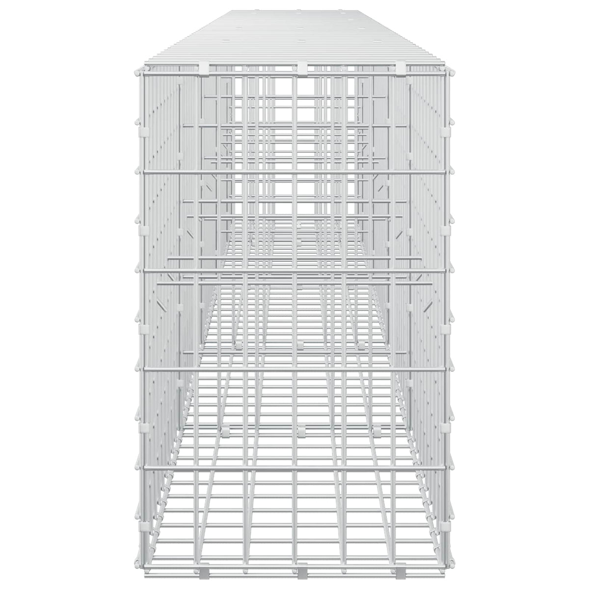 Γκαμπιόν με σύρμα 5 mm και πλέγμα 5x10 cm 450x30x50 εκ - Pakobazaar