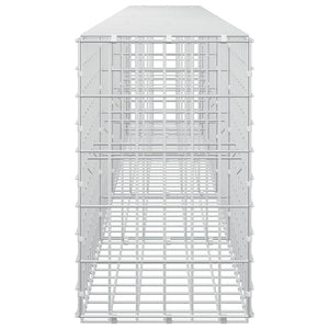 Γκαμπιόν με σύρμα 5 mm και πλέγμα 5x10 cm 450x30x50 εκ - Pakobazaar