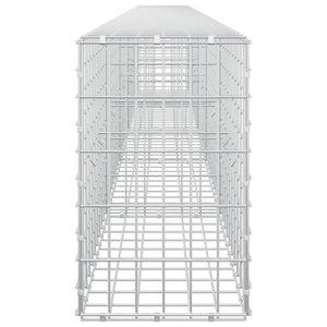 Γκαμπιόν με σύρμα 5 mm και πλέγμα 5x10 cm 500x30x50 εκ - Pakobazaar
