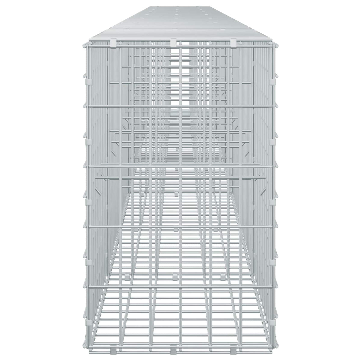 Γκαμπιόν με σύρμα 5 mm και πλέγμα 5x10 cm 800x30x50 εκ - Pakobazaar