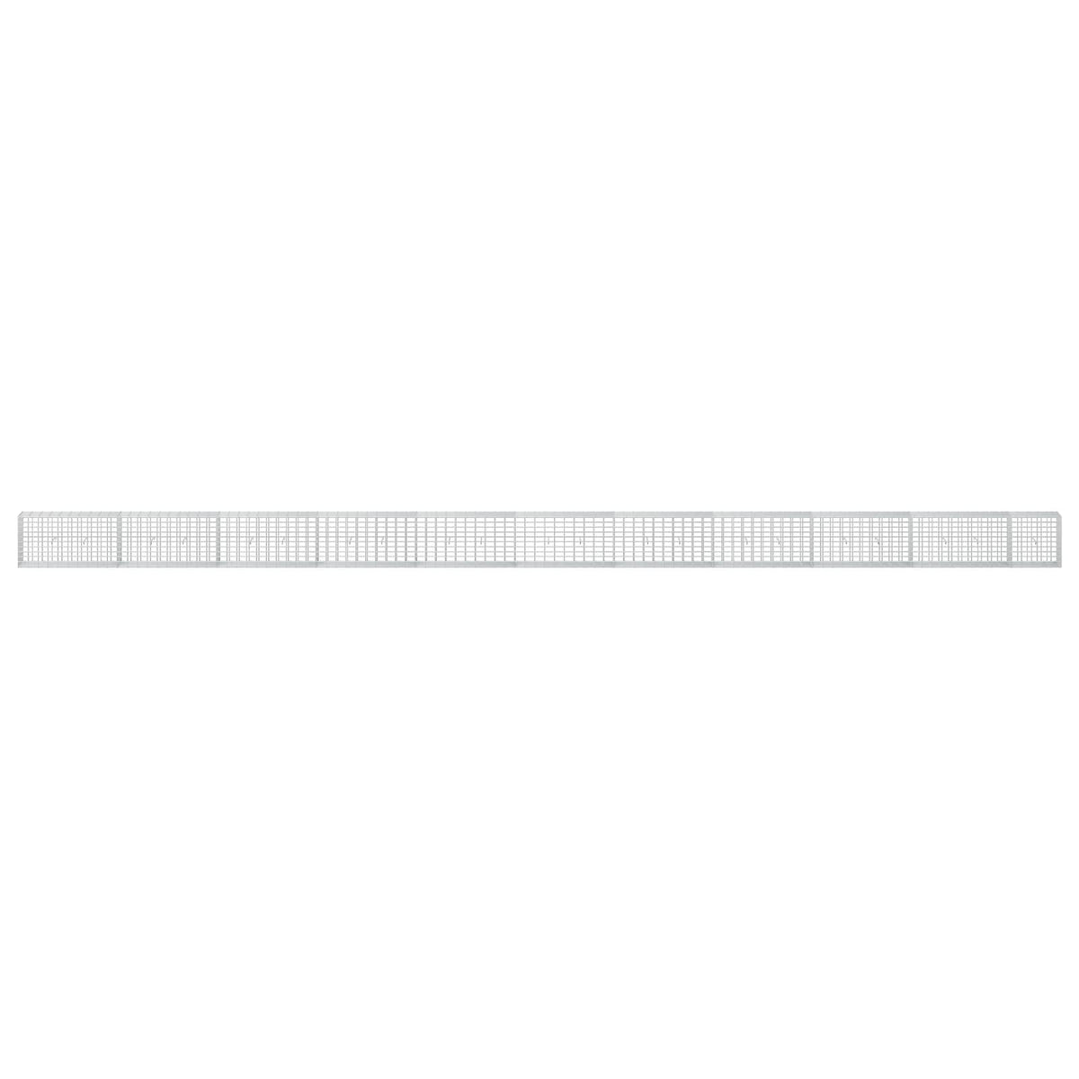 Γκαμπιόν με σύρμα 5 mm και πλέγμα 5x10 cm 1050x30x50 εκ - Pakobazaar