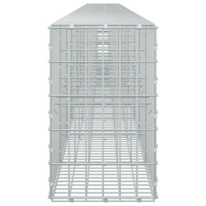 Γκαμπιόν με σύρμα 5 mm και πλέγμα 5x10 cm 1050x30x50 εκ - Pakobazaar