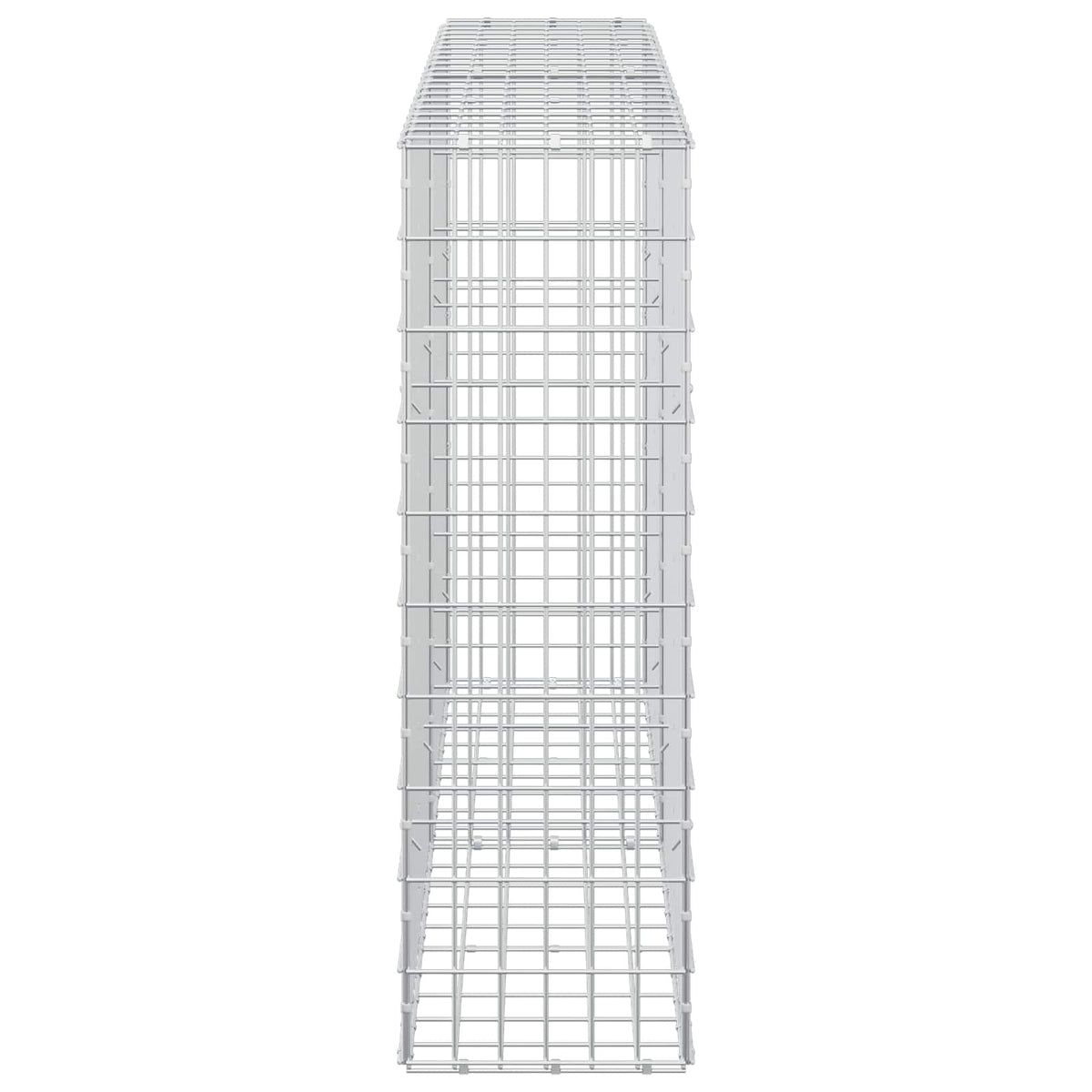 Γκαμπιόν με σύρμα 5 mm και πλέγμα 5x10 cm 200x30x100 εκ - Pakobazaar
